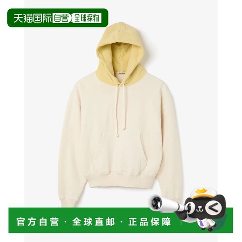 香港直邮AURALEE 女士 复古连帽衫 A26SP05TUSMOKYWHITELIGHTY