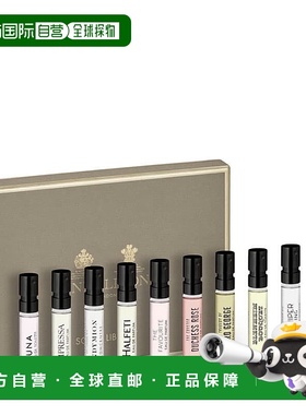 欧洲直邮Penhaligon's 潘海利根 畅销香水库套装SCENT LIBRA正品