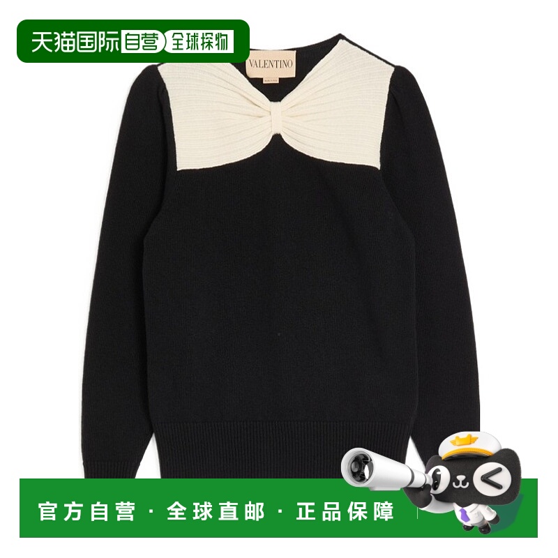香港直邮Valentino 褶饰蝴蝶结套衫 BKC71KA29