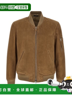香港直邮Tom Ford 汤姆 福特 男士 绒面革短夹克 LBS087LMS027JBV