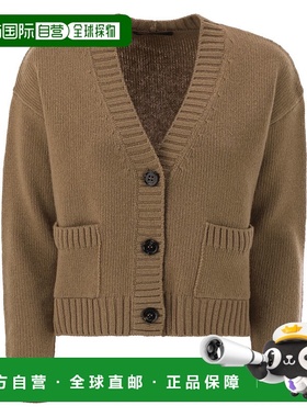 香港直邮Weekend Max Mara 女士 FILMATO 初剪羊毛针织开衫 25253