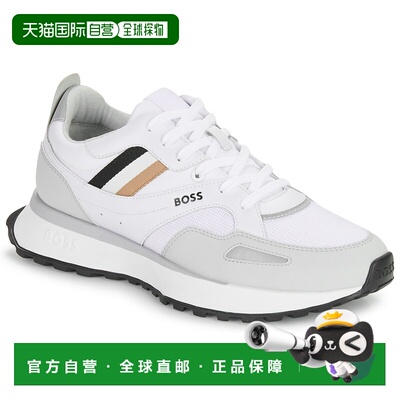 欧洲直邮BOSS 雨果博斯 Jonah_Runn_mx_N 男士鞋子低帮板鞋 50498
