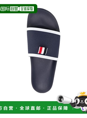香港直邮Thom Browne 徽标凉拖凉鞋 MFL054A05690