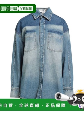 香港直邮VICTORIA BECKHAM 维多利亚 贝克汉姆 女士 牛仔布衬衫