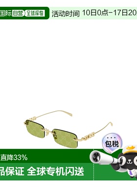 香港直邮Gucci 矩形太阳镜 GG1808S古驰户外复古防晒方形眼镜墨镜