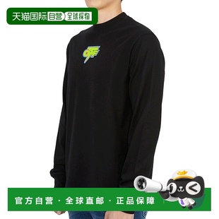 T恤 徽标长袖 OMAB064F22JER004 White 香港直邮Off