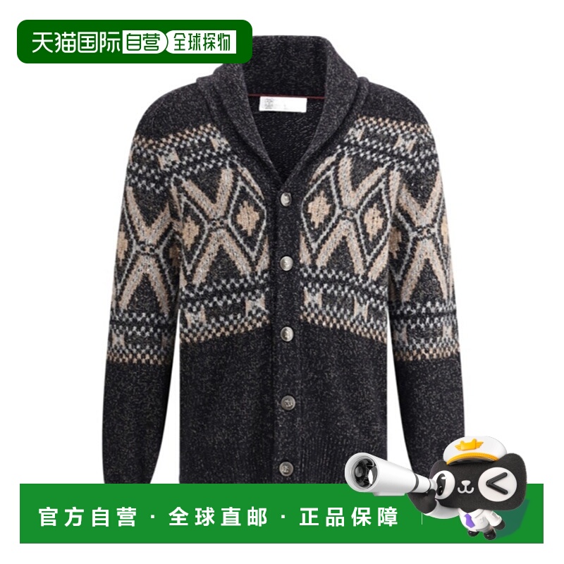 香港直邮Brunello Cucinelli 翻领长袖针织衫 MRI505406