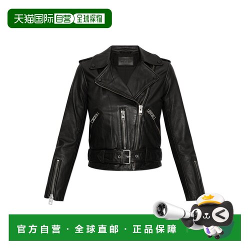 自营 all saints 女士 外套夹克休闲时尚百搭舒适流行穿搭皮衣