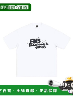 香港直邮25SS Hand Drawn BB Icon 中号版型T恤 Men