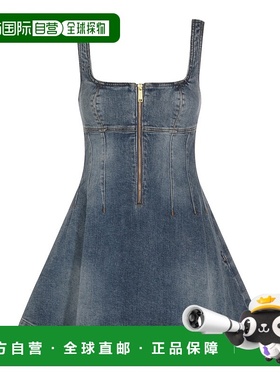 1h可退 香港直邮Self-Portrait 女士 蓝色棉质连衣裙 RS26812SBLB