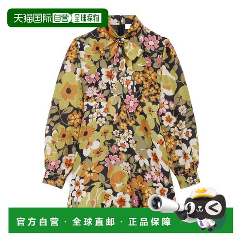 1h可退 香港直邮CELINE 女士连衣裙 RR05H0H23FYO1 SS2026 花色