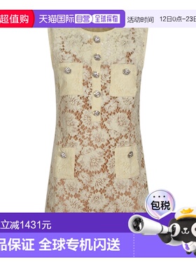 1h可退 香港直邮Self-Portrait 女士 黄色连衣裙 RS26217SYYELLOW