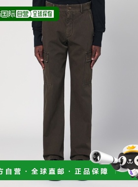 1h可退 香港直邮Burberry 巴宝莉 男士 JUNIPER 绿色工装裤 81052