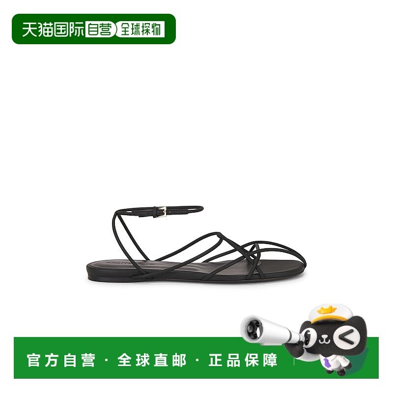 香港直邮KHAITE 女士 Loulou 平底凉鞋 F3092942 black黑色 舒适,女鞋,时装凉鞋,淘宝优惠券,粉丝福利购,淘宝优惠卷