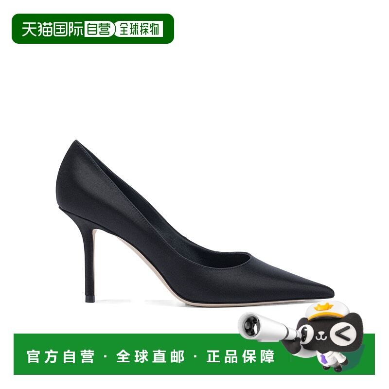 香港直邮Jimmy Choo 尖头高跟鞋 LOVE85SAT一脚蹬