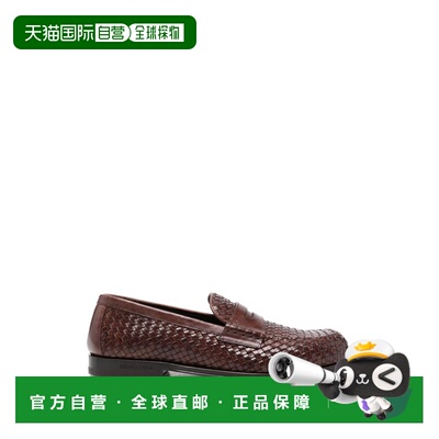 香港直邮Dsquared2 二次方 男士 NEOCLASSIC MARRONE 小牛皮乐福