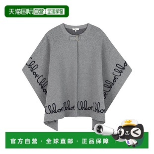 C20667 logo刺绣斗篷 1h可退 香港直邮Chloe