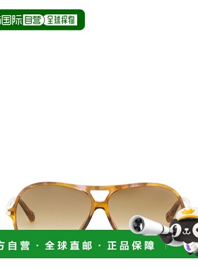 香港直邮CHLOÉ 女士太阳镜 CH0395S003 AW2026 花色 59' sunglass