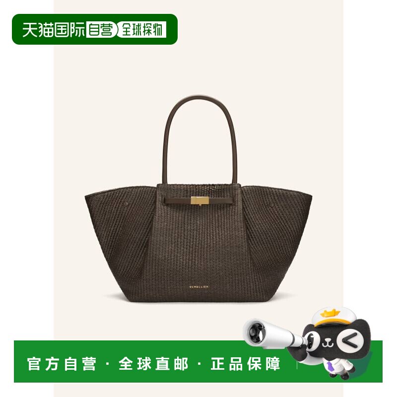 香港直邮DEMELLIER 女士手提包 100127298815010 CO 棕色 Shopper