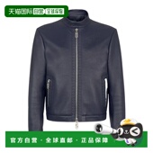 香港直邮Fendi 徽标拉链皮夹克 FPJ134AQOP