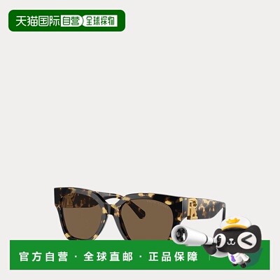 自营欧洲直邮Ralph Lauren拉夫劳伦 RL Ricky女士斑驳棕色太阳镜