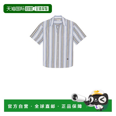 香港直邮Simkhai 男士 Deacon 宽松款衬衫 4252072MEN府绸