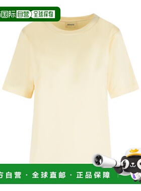 香港直邮Khaite 圆领T恤 24464219W4219