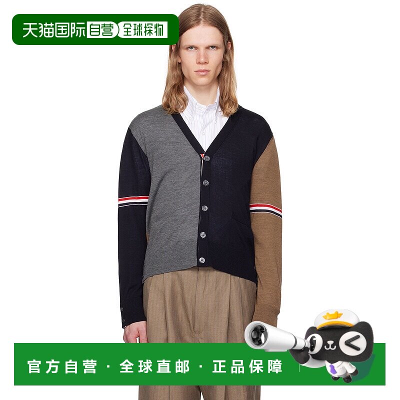 1h可退 香港直邮Thom Browne 汤姆 布朗 男士 多色 Fun Mix Jerse