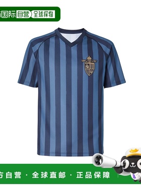 香港直邮Fendi 芬迪 男士 V领T恤 FAF747AU8T blue蓝色 舒适时尚