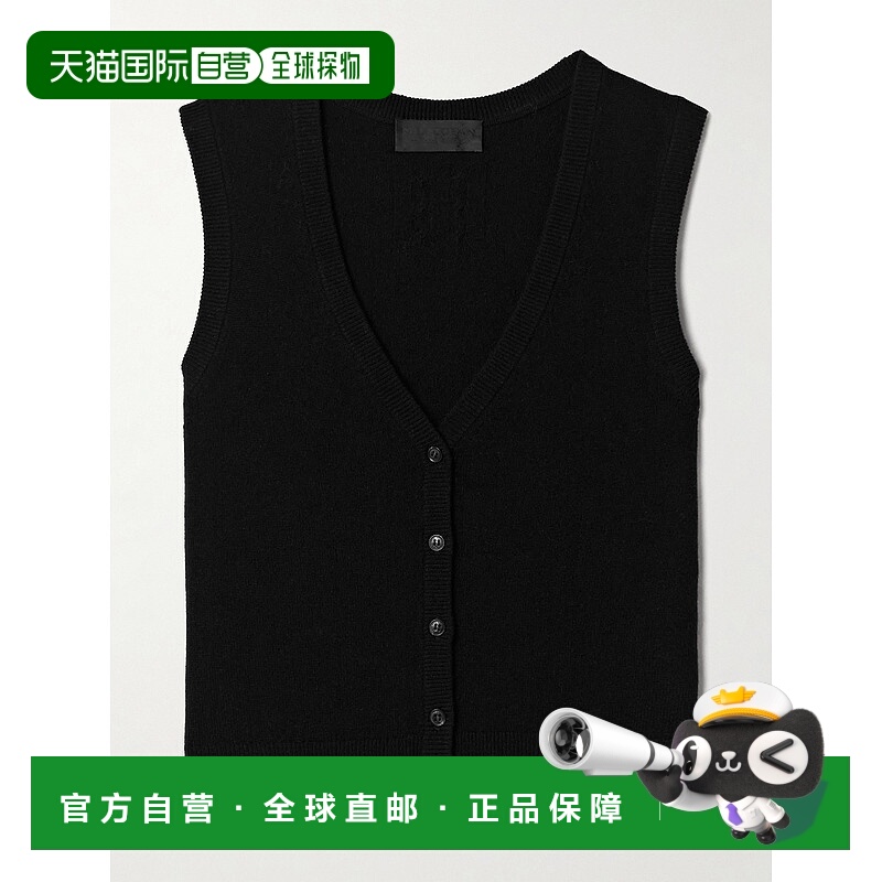 1h可退 香港直邮NILI LOTAN 女士 Porter 羊绒背心 81350Y001BLK
