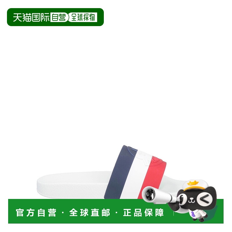 1h可退 香港直邮Moncler 盟可睐 男士 凉鞋 white白色 舒适时尚