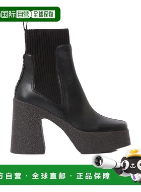 1h可退 香港直邮Stella McCartney Skyla 高跟袜靴 810440APADE0