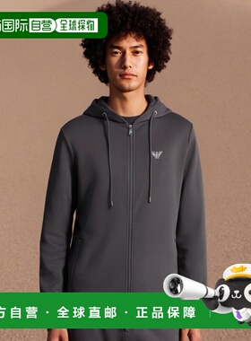 香港直邮Emporio Armani 徽标连帽休闲外套 8N1M151J07Z0647