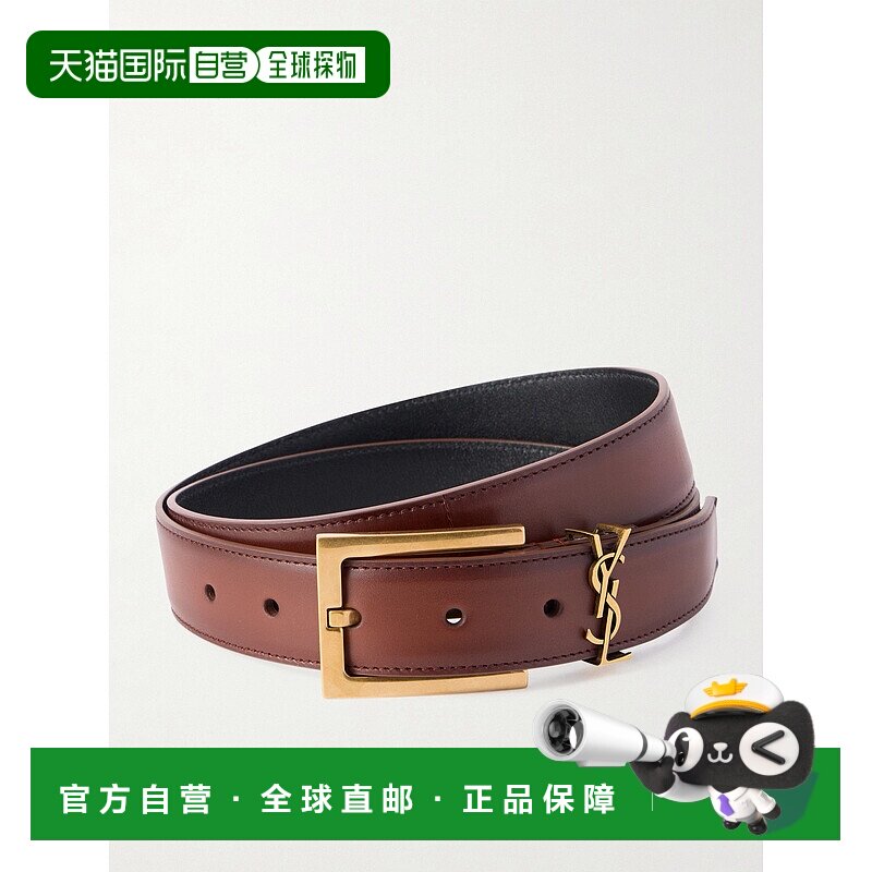 香港直邮Saint Laurent 圣罗兰 女士 Cassandre 精饰皮带腰带 789