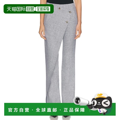 1h可退 香港直邮Courreges 女士 Oblique Caviar 裤子 425CPA445W