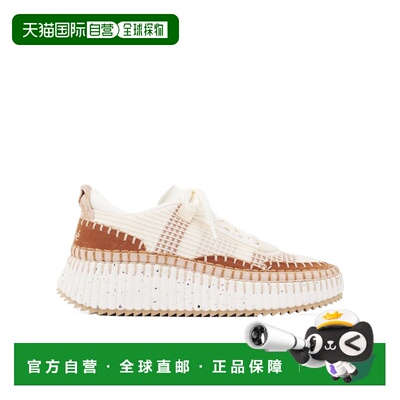 1h可退 香港直邮CHLOÉ 女士运动鞋 C22S579Y0243 CO 白色 NAMA运