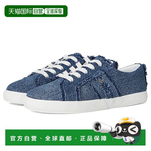 1h可退 美国直邮Lauren Ralph Lauren 女士 Janson 磨损牛仔布运