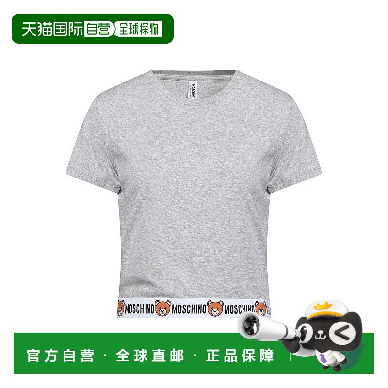 1h可退 香港直邮Moschino 莫斯奇诺 女士 汗衫 grey灰色 舒适时尚