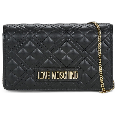 欧洲直邮Love Moschino 女士 SMART DAILY BAG 斜挎包 黑色