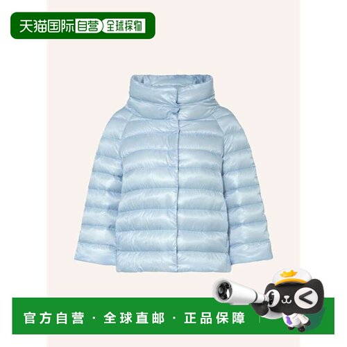 1h可退 欧洲直邮HERNO 女士夹克 100089381317005 CO 浅蓝色 Down