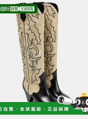 1h可退 香港直邮Isabel Marant 伊莎贝尔 玛兰 女士 Leila 皮质绒