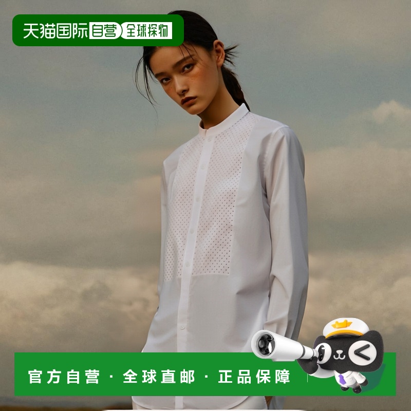 香港直邮Dior 长款衬衫 441B64X3356高档气质减龄舒适百搭高级感