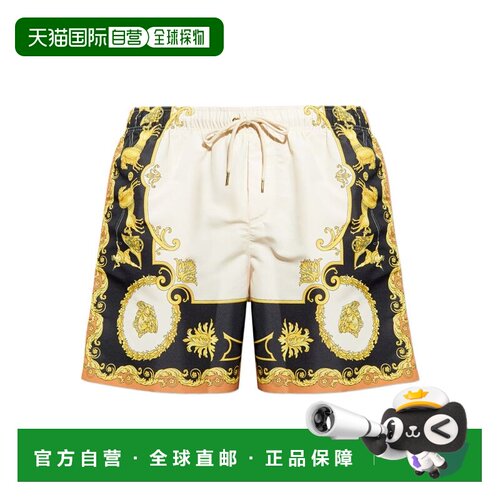香港直邮VERSACE 男士泳装 10188841A168265BE40 SS2026 花色