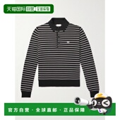 香港直邮Celine 思琳 男士 1h可退 羊毛条纹Polo衫 2ADC7276W