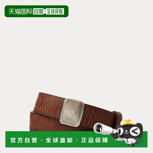 自营欧洲直邮RALPH LAUREN拉夫劳伦RRL带滑动扣的皮带情人节礼物