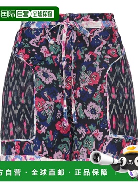 1h可退 香港直邮ISABEL MARANT 女士 短裤 blue蓝色 舒适时尚