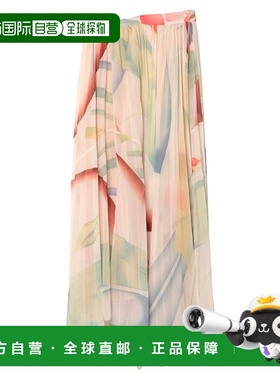 香港直邮Etro 艾特罗 女士 长款半身裙 BEIGE 米色时尚舒适A字裙