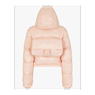 香港直邮Fendi 短版连帽羽绒服 FAN106AK8N高端流行休闲时尚正品