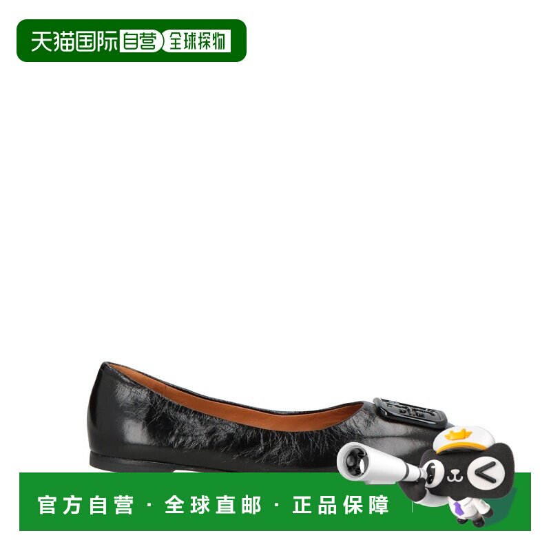 香港直邮Tory Burch 托里 伯奇 女士 芭蕾舞鞋 black黑色 舒适时 - 实物图
