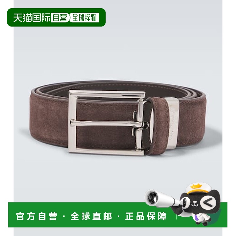 香港直邮Canali 康钠丽 男士 皮带腰带 brown棕色 舒适时尚
